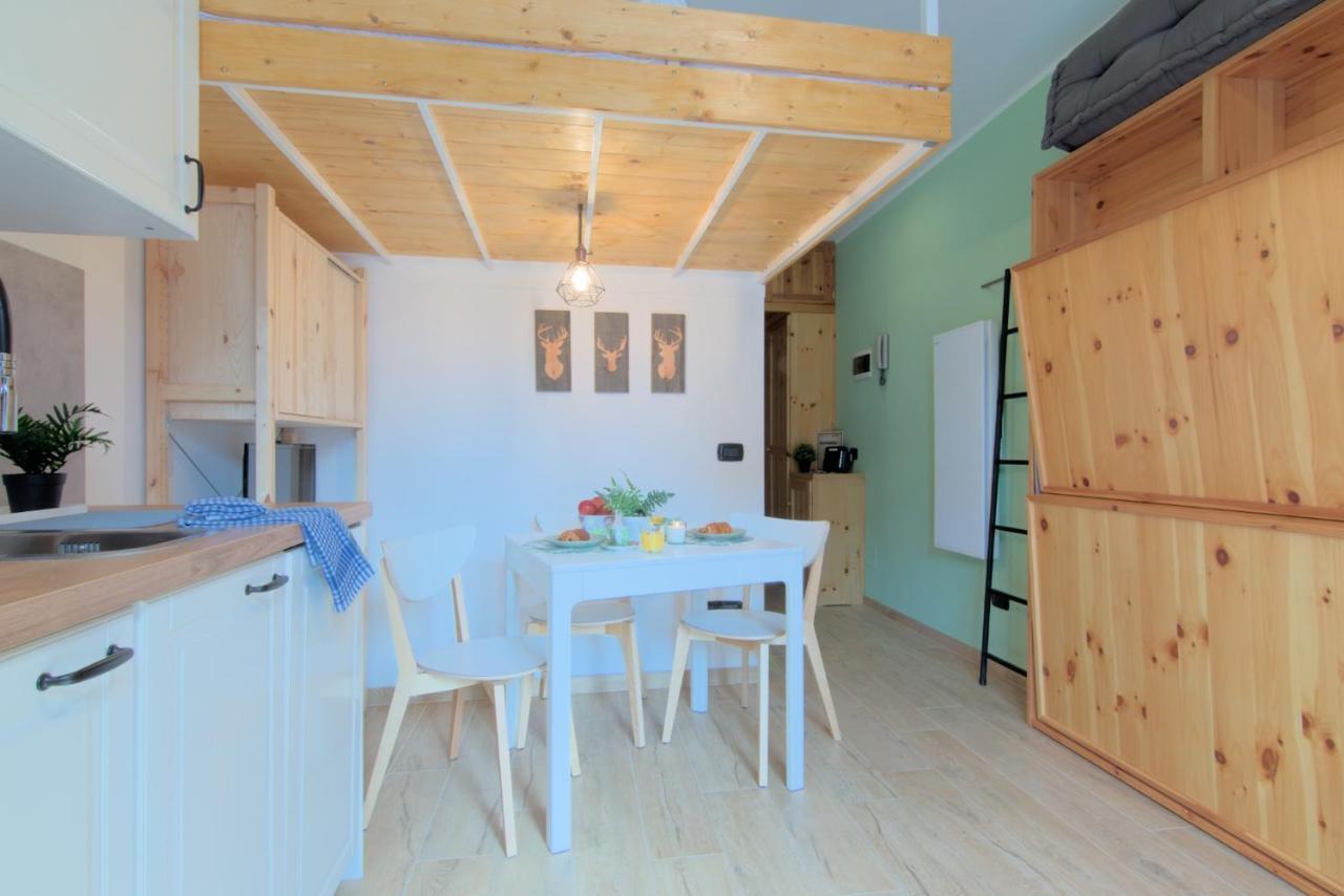 Casa Pino- Loft Con Giardino Magnolta Leilighet Aprica Eksteriør bilde